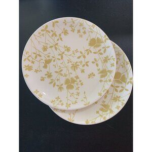 Vintage Sheffield GOLDEN MEADOW Ironstone Bread & Butter Plate - set of 2 Plates